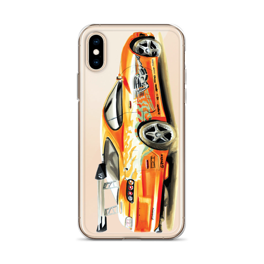 Supra MK4 | iPhone Case - Original Artwork by Our Designers - MAROON VAULT STUDIO