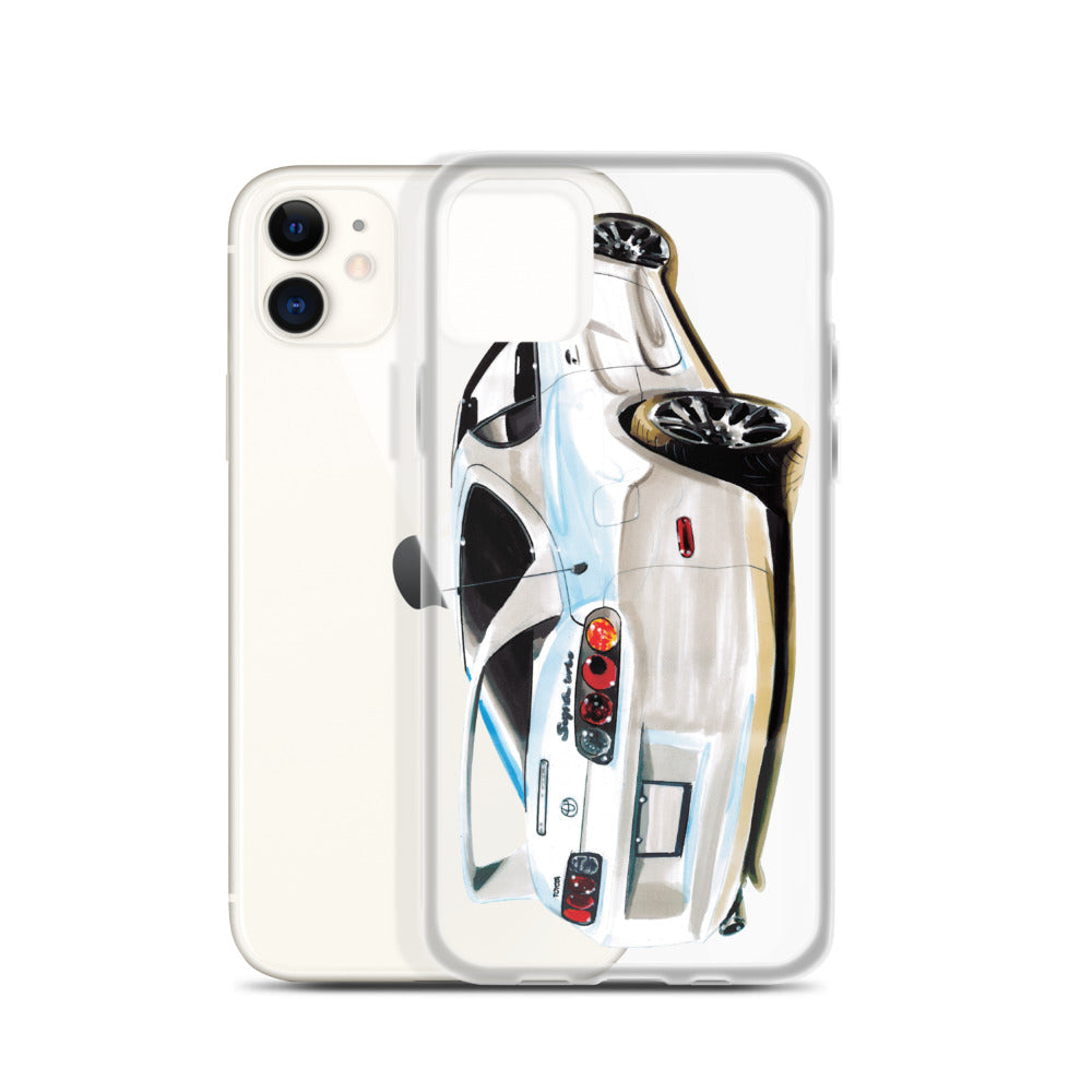 Supra MK4 - White | iPhone Case - Original Artwork by Our Designers - MAROON VAULT STUDIO