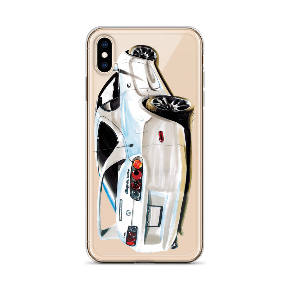 Supra MK4 - White | iPhone Case - Original Artwork by Our Designers - MAROON VAULT STUDIO