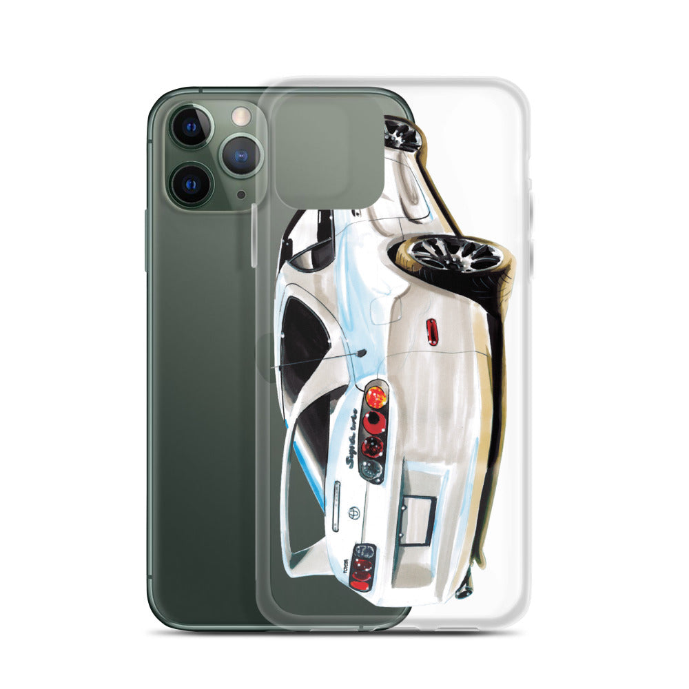 Supra MK4 - White | iPhone Case - Original Artwork by Our Designers - MAROON VAULT STUDIO