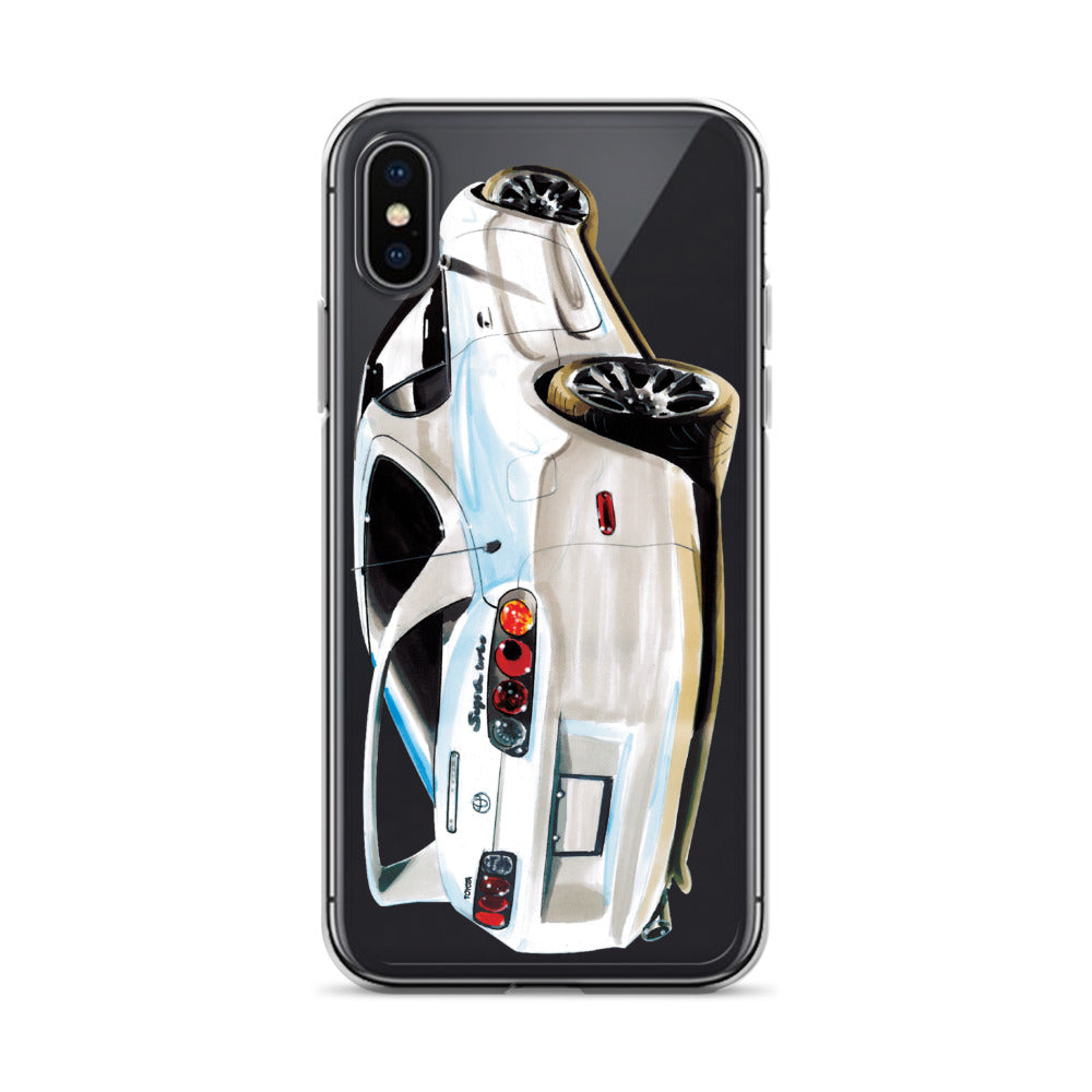 Supra MK4 - White | iPhone Case - Original Artwork by Our Designers - MAROON VAULT STUDIO