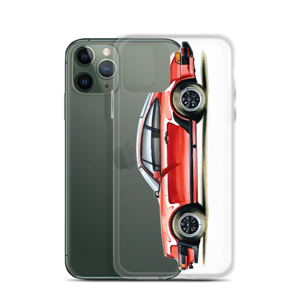 Classic 911 - Red | iPhone Case - Original Artwork by Our Designers - MAROON VAULT STUDIO