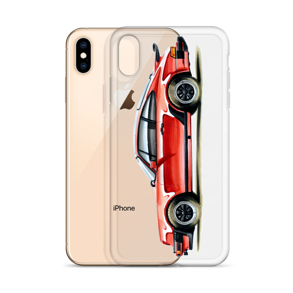 Classic 911 - Red | iPhone Case - Original Artwork by Our Designers - MAROON VAULT STUDIO