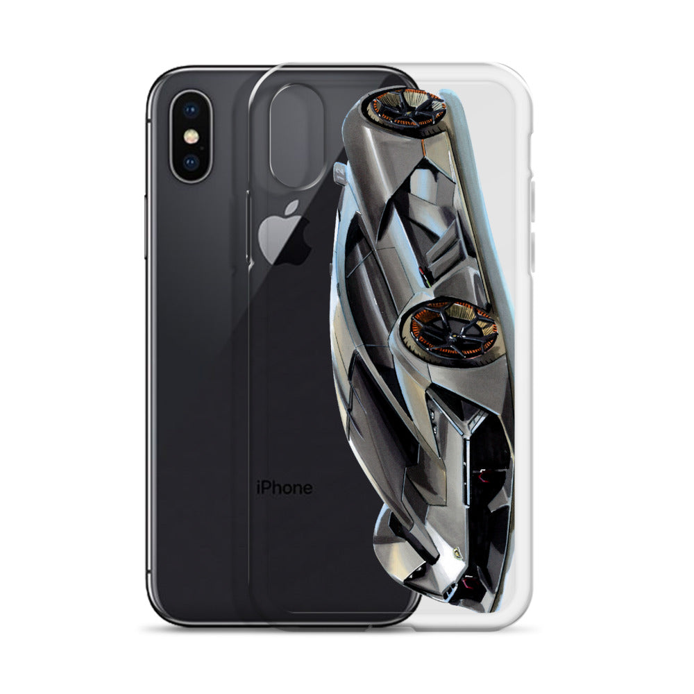 Terzo Millennio | iPhone Case - Original Artwork by Our Designers - MAROON VAULT STUDIO