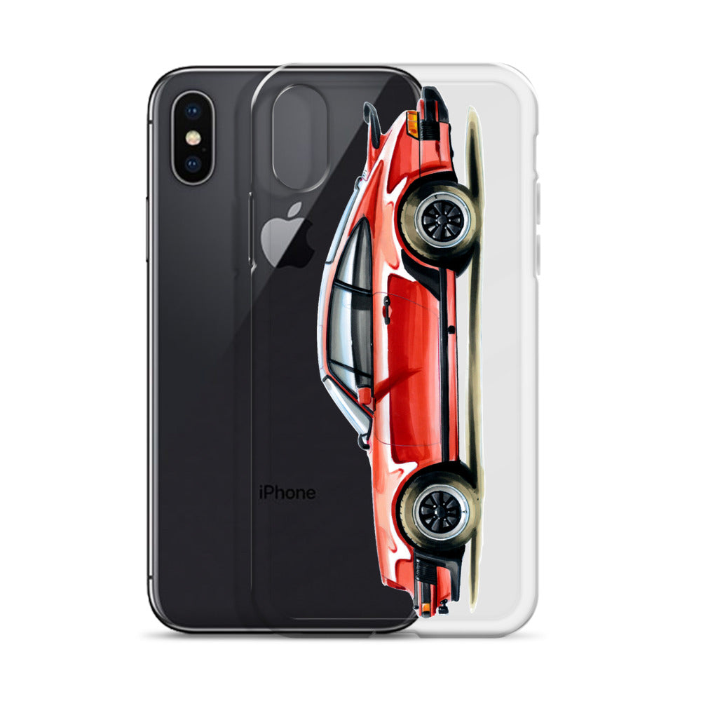 Classic 911 - Red | iPhone Case - Original Artwork by Our Designers - MAROON VAULT STUDIO