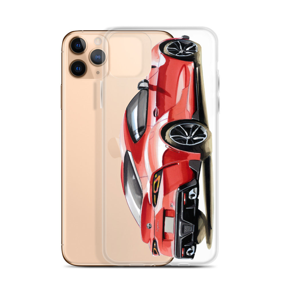 Supra MK5 | iPhone Case - Original Artwork by Our Designers - MAROON VAULT STUDIO