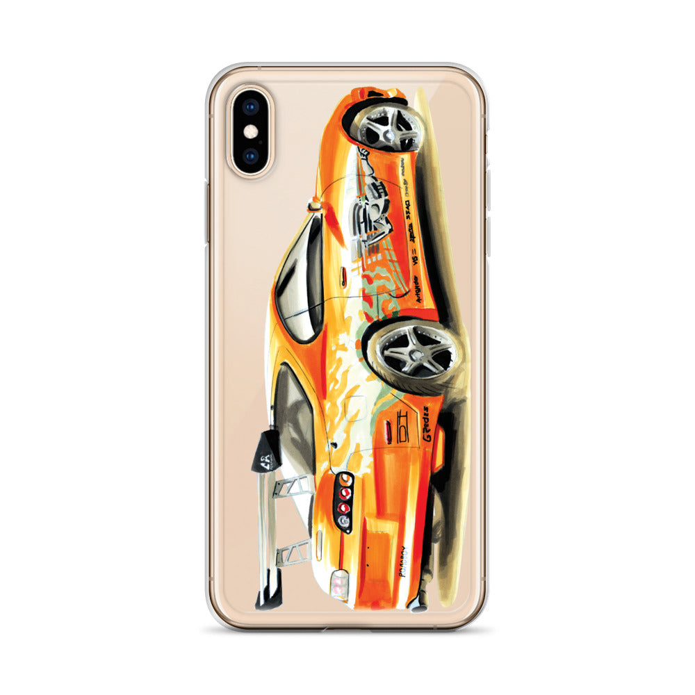 Supra MK4 | iPhone Case - Original Artwork by Our Designers - MAROON VAULT STUDIO