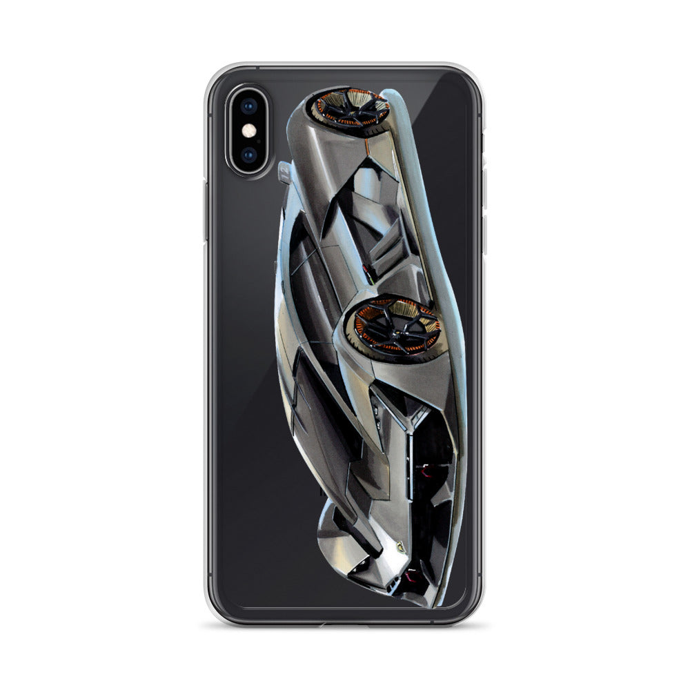 Terzo Millennio | iPhone Case - Original Artwork by Our Designers - MAROON VAULT STUDIO