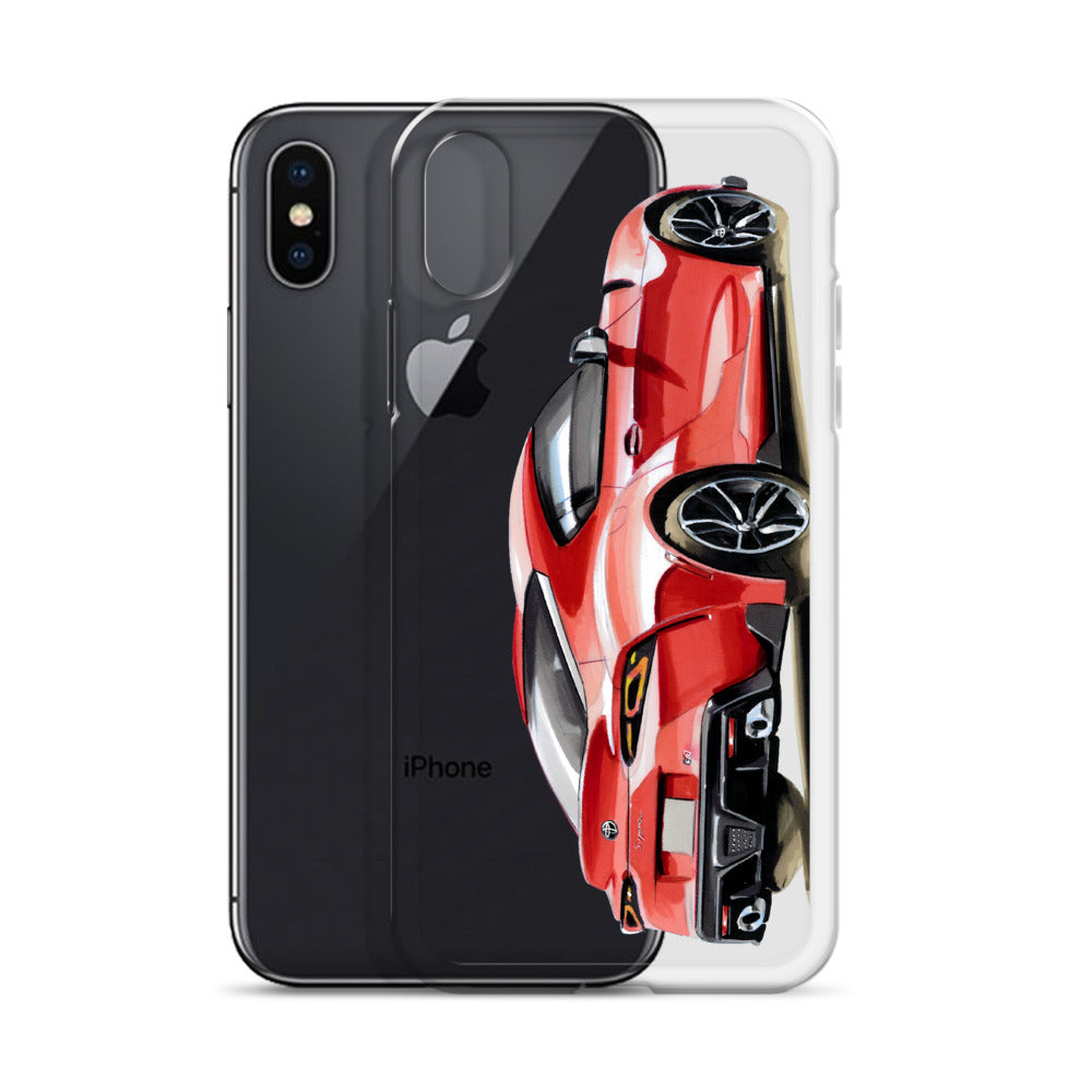 Supra MK5 | iPhone Case - Original Artwork by Our Designers - MAROON VAULT STUDIO