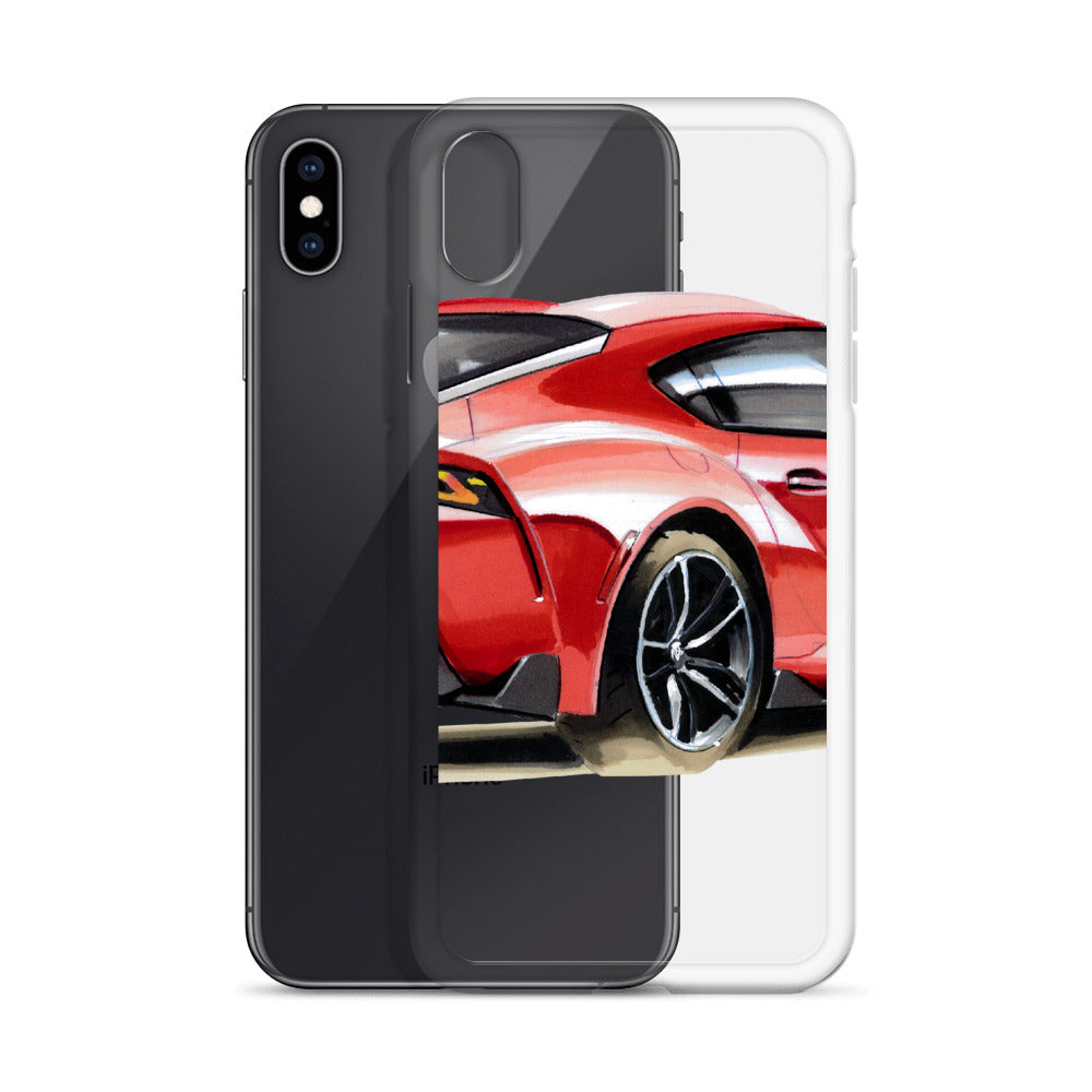 Supra MK5 | iPhone Case - Original Artwork by Our Designers - MAROON VAULT STUDIO