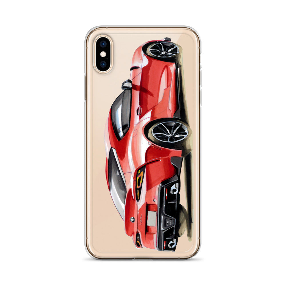 Supra MK5 | iPhone Case - Original Artwork by Our Designers - MAROON VAULT STUDIO