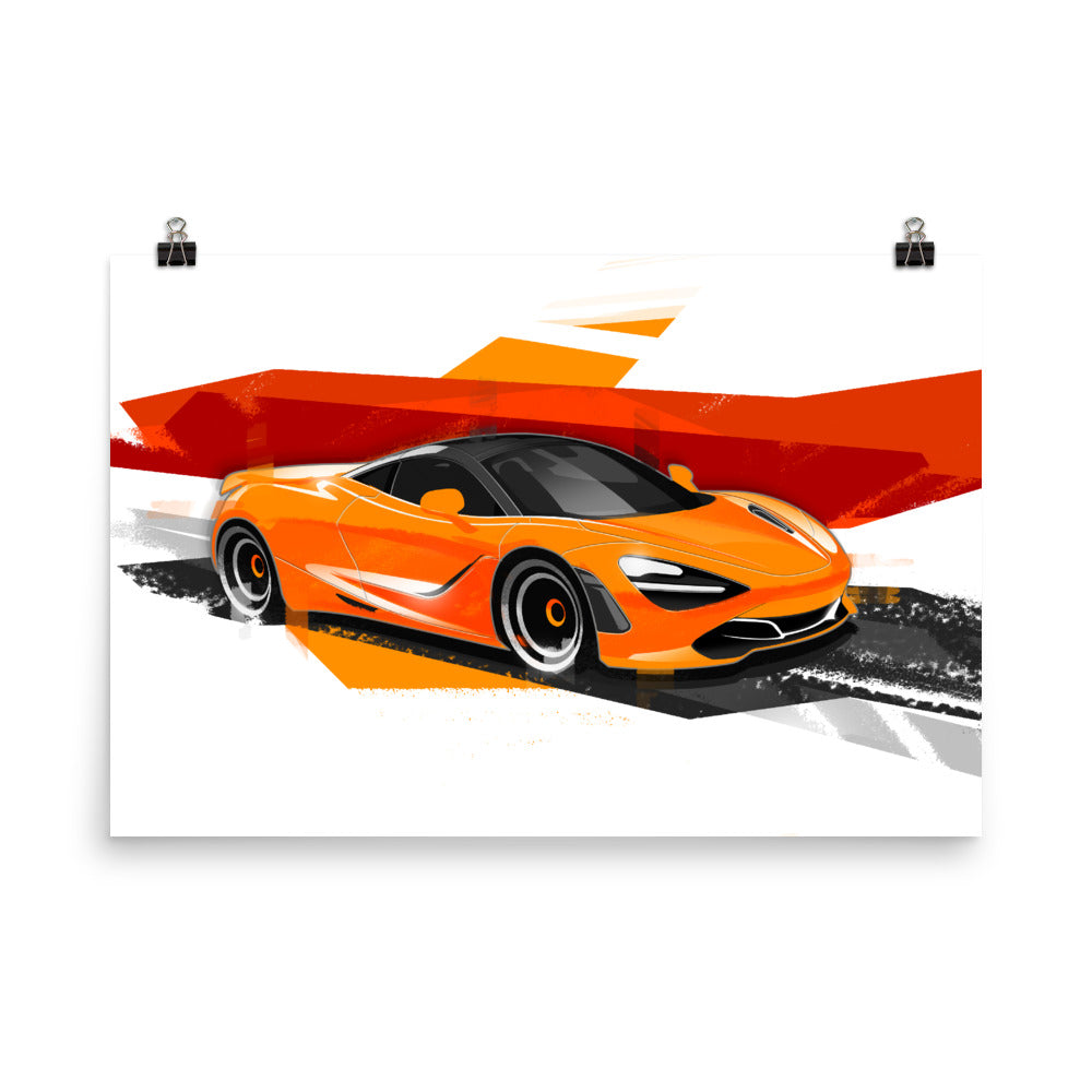 720s | Poster - Reproduction of Original Artwork by Our Designers - MAROON VAULT STUDIO