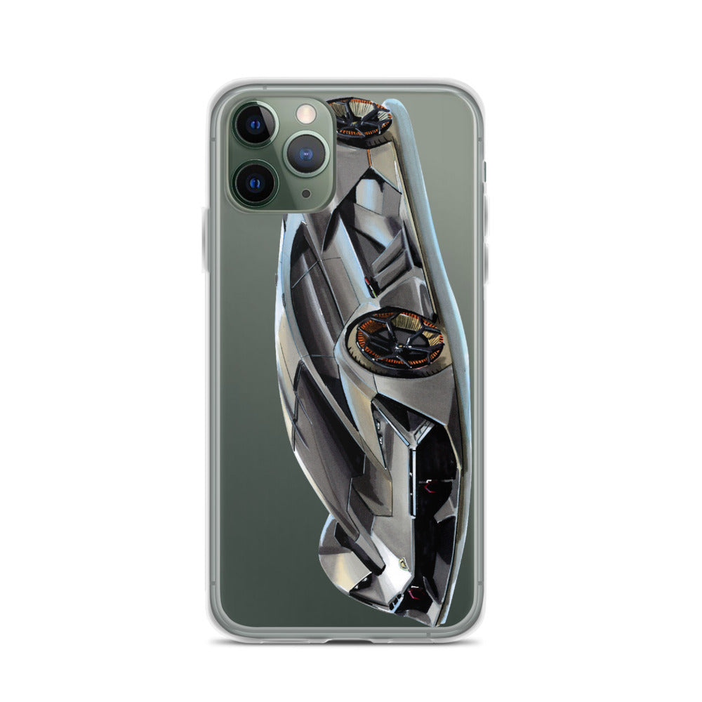 Terzo Millennio | iPhone Case - Original Artwork by Our Designers - MAROON VAULT STUDIO