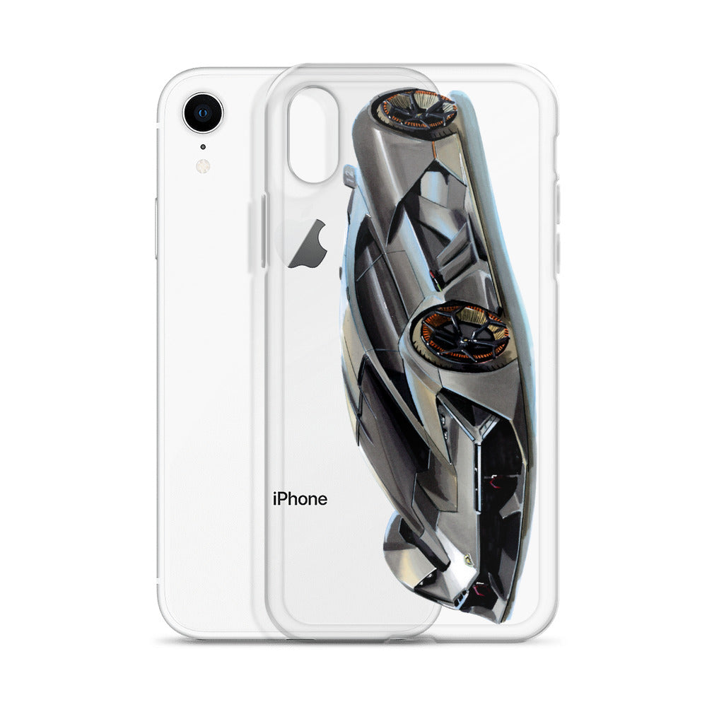 Terzo Millennio | iPhone Case - Original Artwork by Our Designers - MAROON VAULT STUDIO