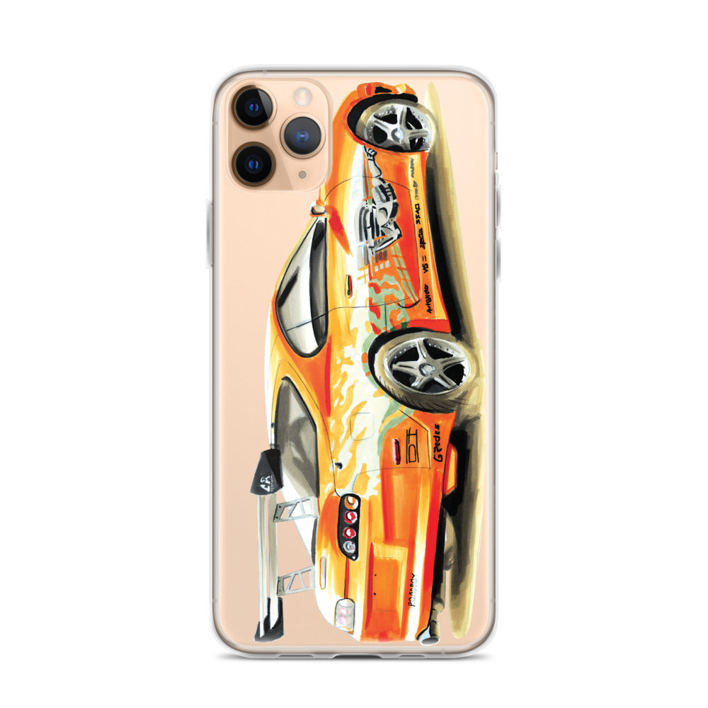 Supra MK4 | iPhone Case - Original Artwork by Our Designers - MAROON VAULT STUDIO
