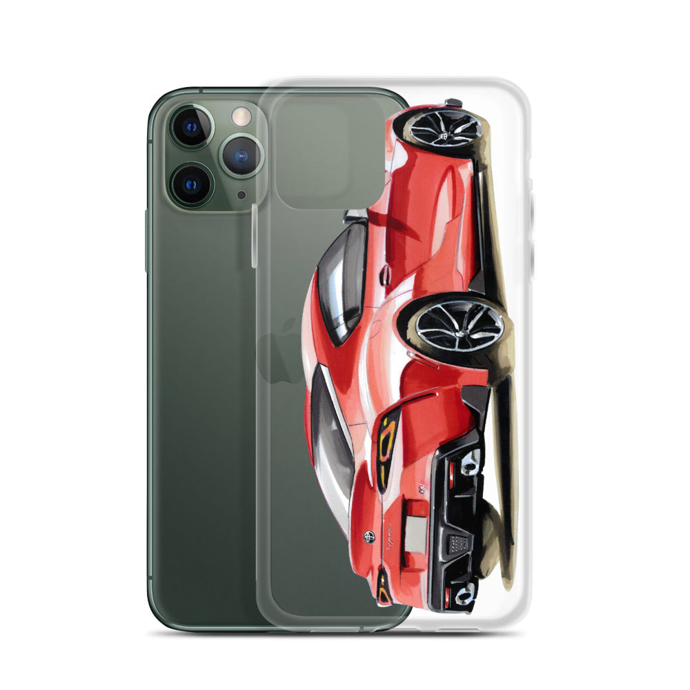 Supra MK5 | iPhone Case - Original Artwork by Our Designers - MAROON VAULT STUDIO