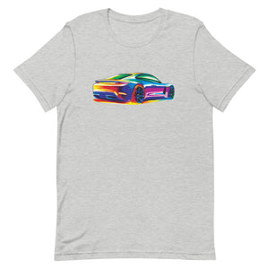 Panamera | Short-Sleeve Unisex T-Shirt - Original Artwork by Our Designers - MAROON VAULT STUDIO