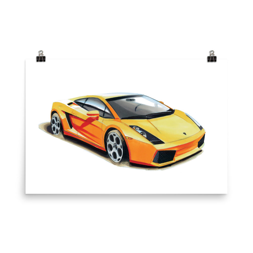 Gallardo | Poster - Reproduction of Original Artwork by Our Designers - MAROON VAULT STUDIO