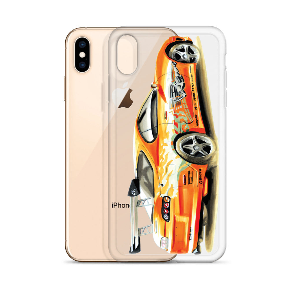 Supra MK4 | iPhone Case - Original Artwork by Our Designers - MAROON VAULT STUDIO