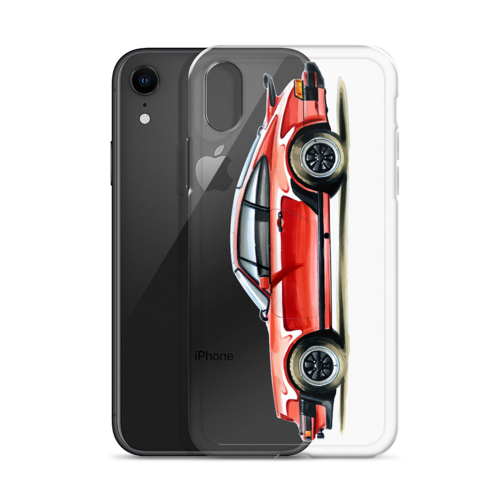 Classic 911 - Red | iPhone Case - Original Artwork by Our Designers - MAROON VAULT STUDIO