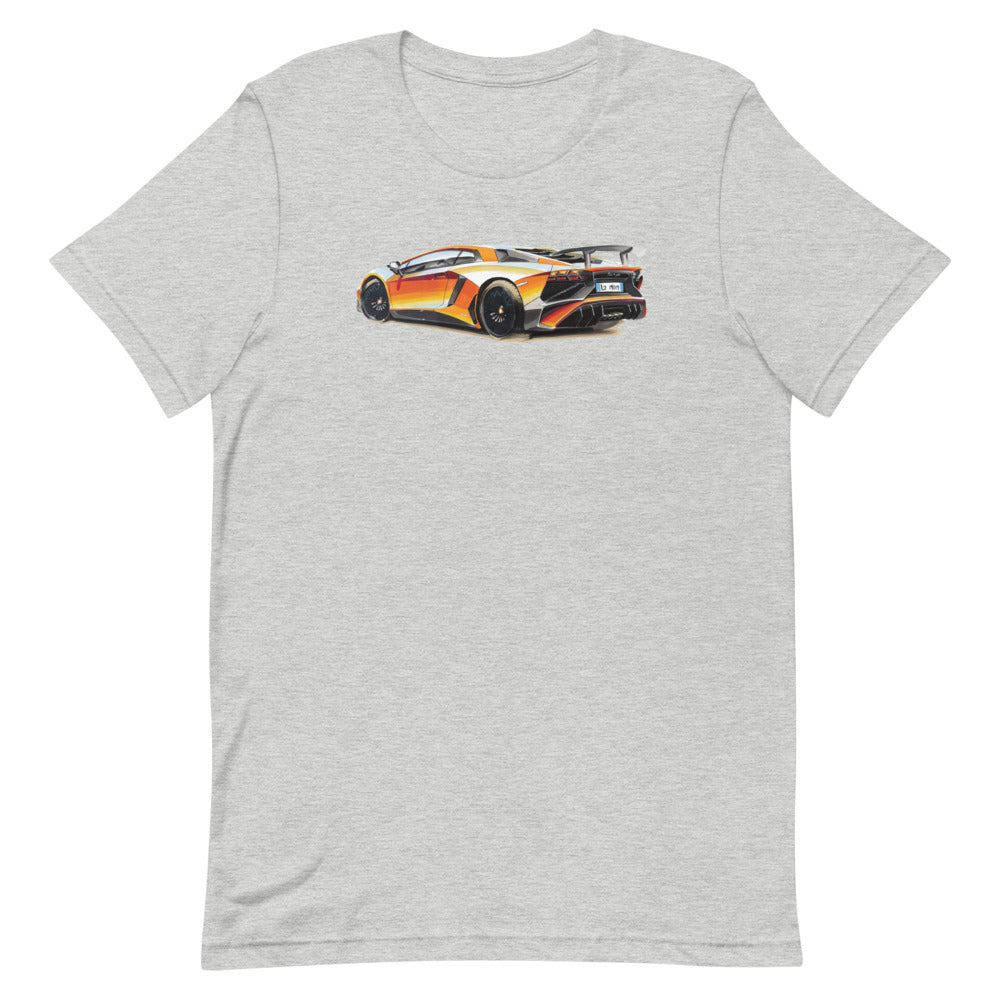 Aventador | Short-Sleeve Unisex T-Shirt - Original Artwork by Our Designers - MAROON VAULT STUDIO