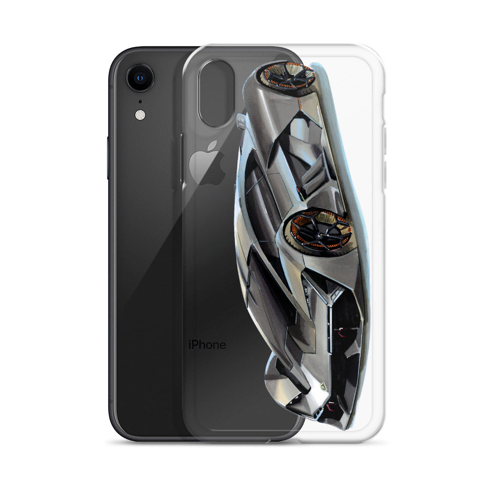 Terzo Millennio | iPhone Case - Original Artwork by Our Designers - MAROON VAULT STUDIO