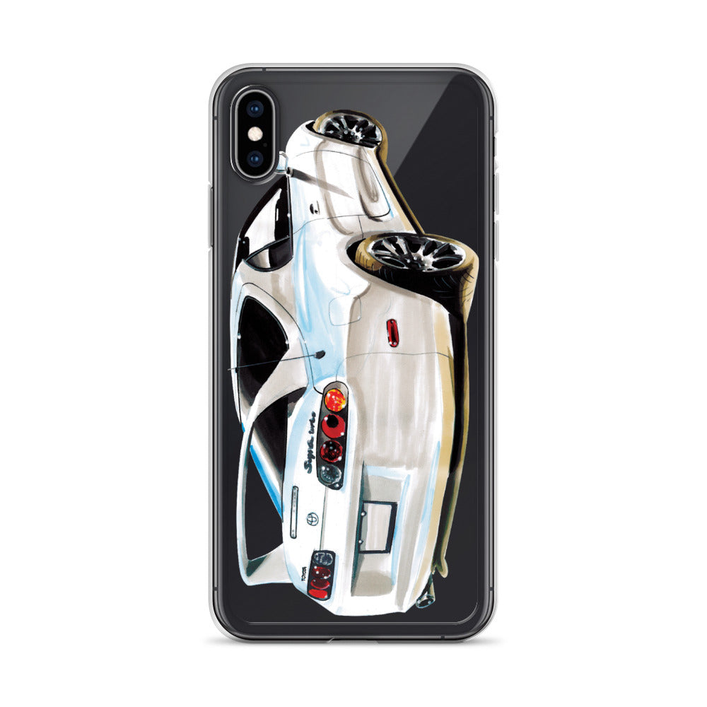 Supra MK4 - White | iPhone Case - Original Artwork by Our Designers - MAROON VAULT STUDIO