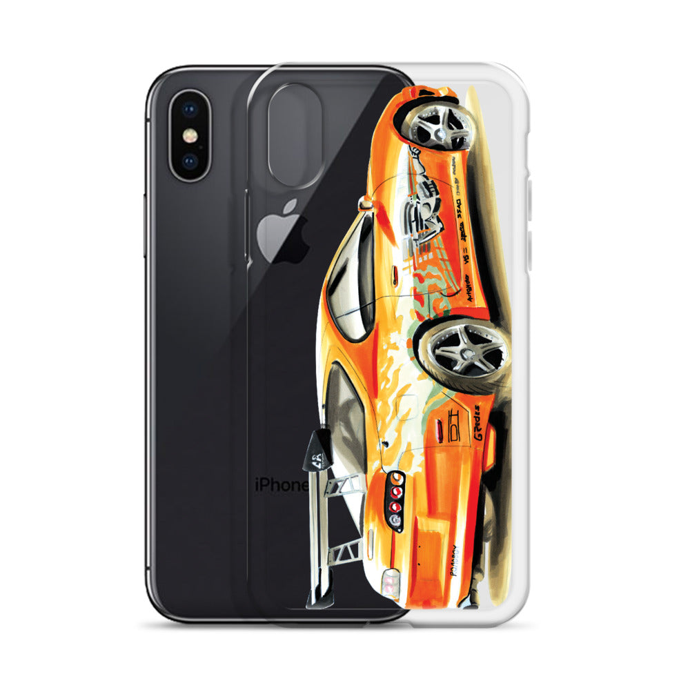 Supra MK4 | iPhone Case - Original Artwork by Our Designers - MAROON VAULT STUDIO