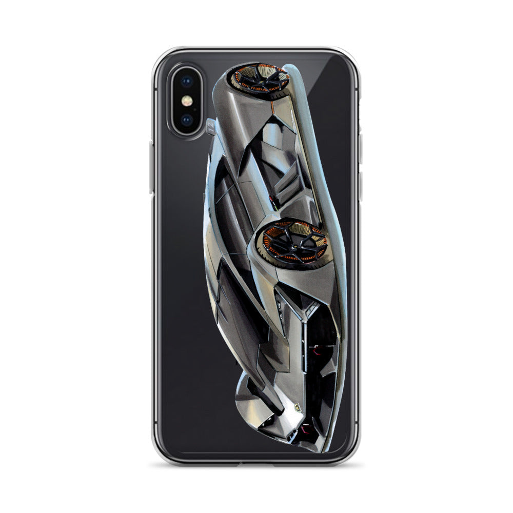 Terzo Millennio | iPhone Case - Original Artwork by Our Designers - MAROON VAULT STUDIO