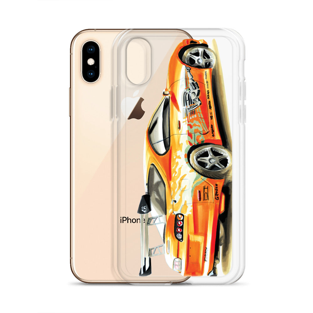 Supra MK4 | iPhone Case - Original Artwork by Our Designers - MAROON VAULT STUDIO