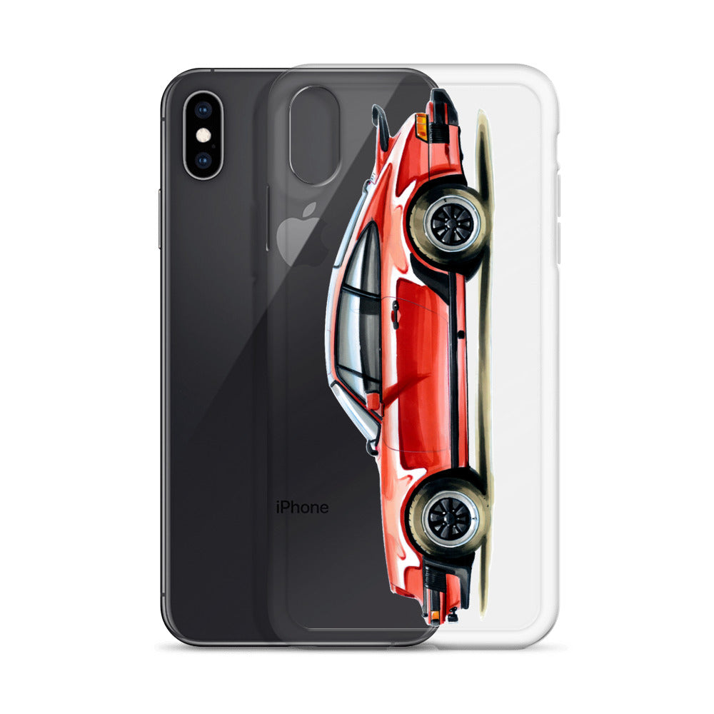 Classic 911 - Red | iPhone Case - Original Artwork by Our Designers - MAROON VAULT STUDIO