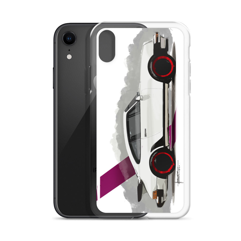 Classic 911 - White | iPhone Case - Original Artwork by Our Designers - MAROON VAULT STUDIO