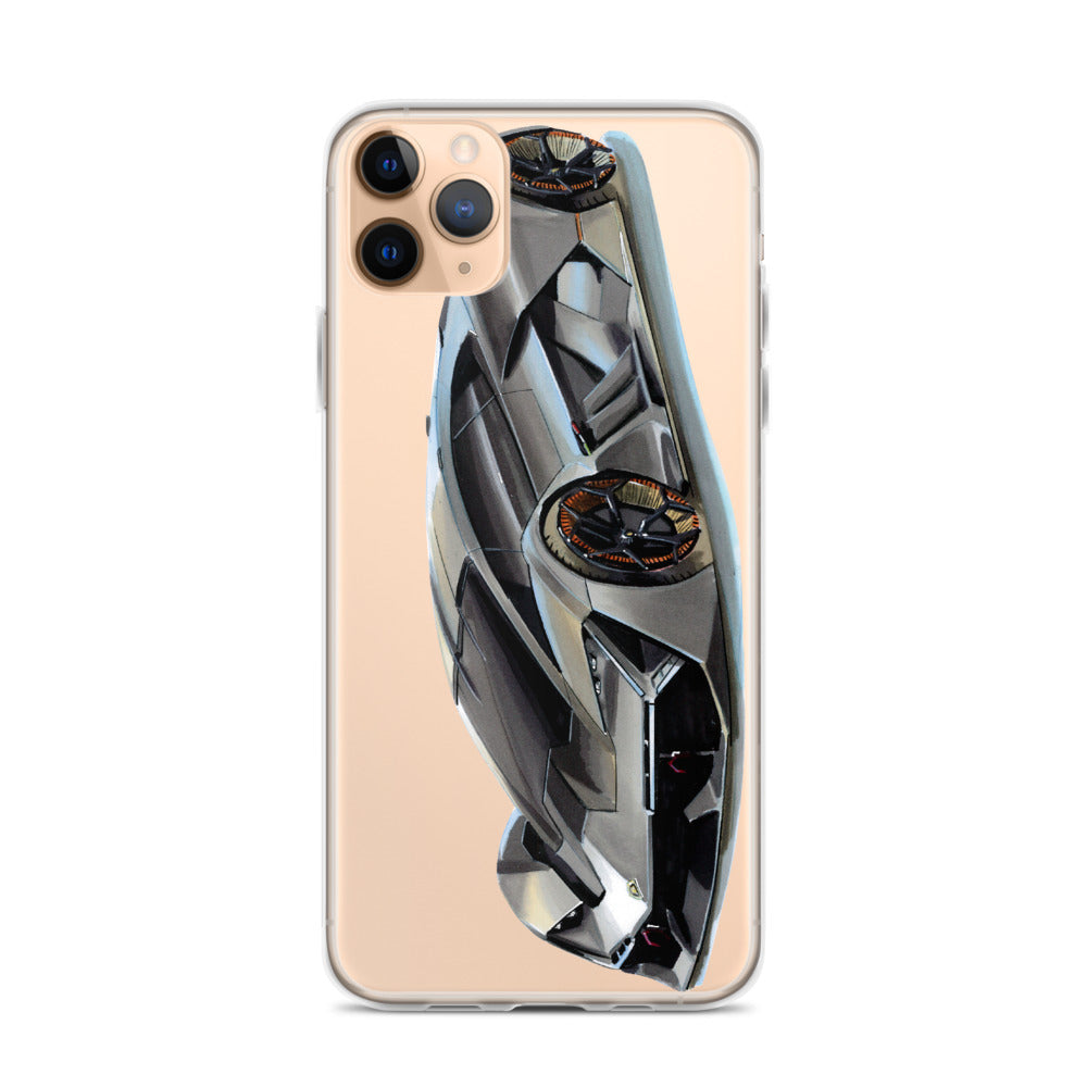 Terzo Millennio | iPhone Case - Original Artwork by Our Designers - MAROON VAULT STUDIO