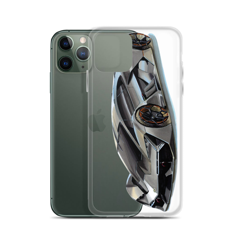 Terzo Millennio | iPhone Case - Original Artwork by Our Designers - MAROON VAULT STUDIO