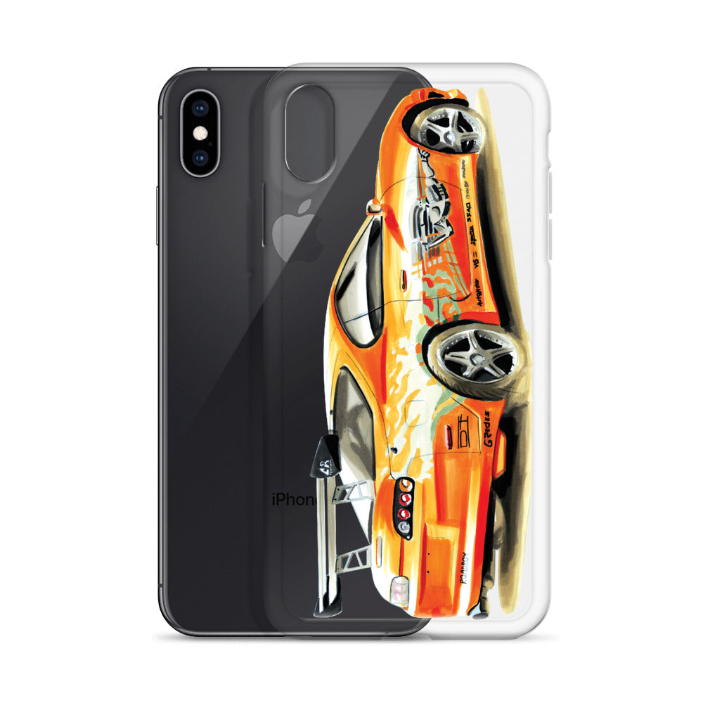 Supra MK4 | iPhone Case - Original Artwork by Our Designers - MAROON VAULT STUDIO