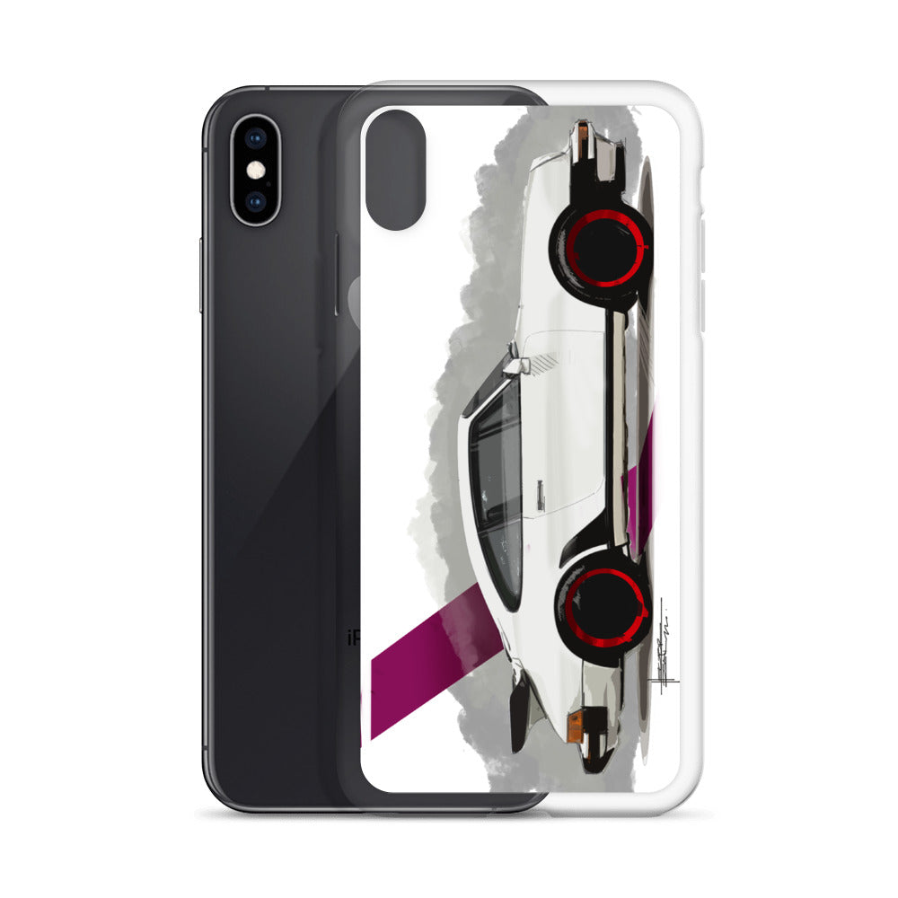 Classic 911 - White | iPhone Case - Original Artwork by Our Designers - MAROON VAULT STUDIO