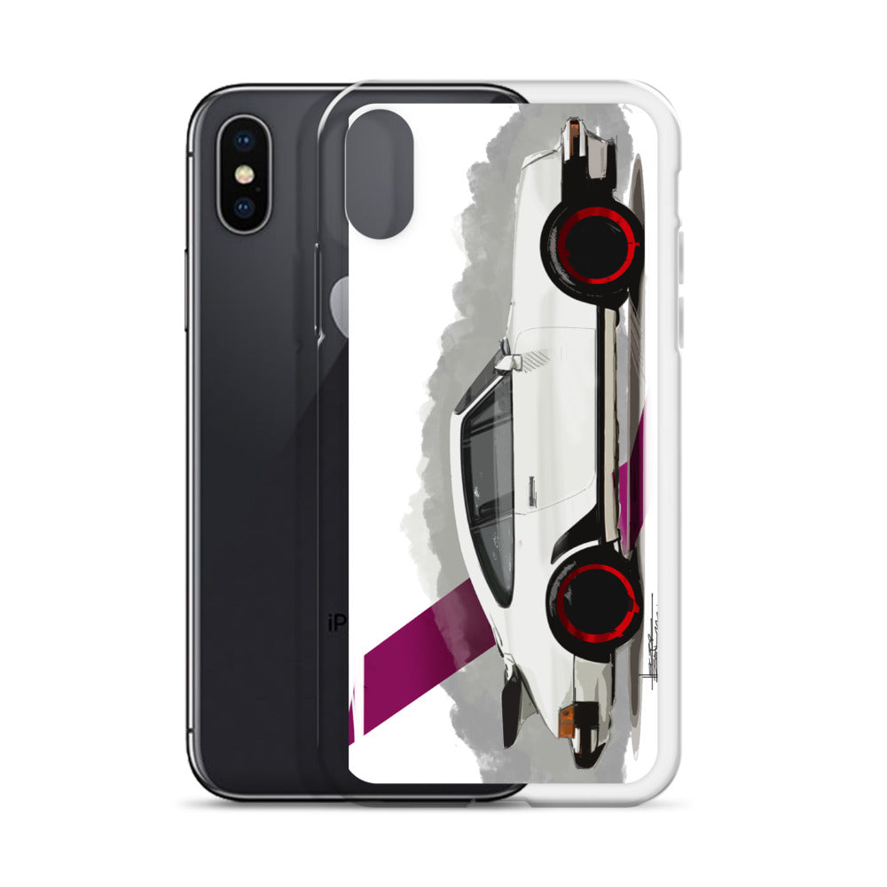 Classic 911 - White | iPhone Case - Original Artwork by Our Designers - MAROON VAULT STUDIO