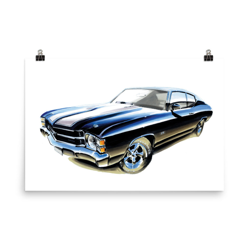 Chevelle | Poster - Reproduction of Original Artwork by Our Designers - MAROON VAULT STUDIO