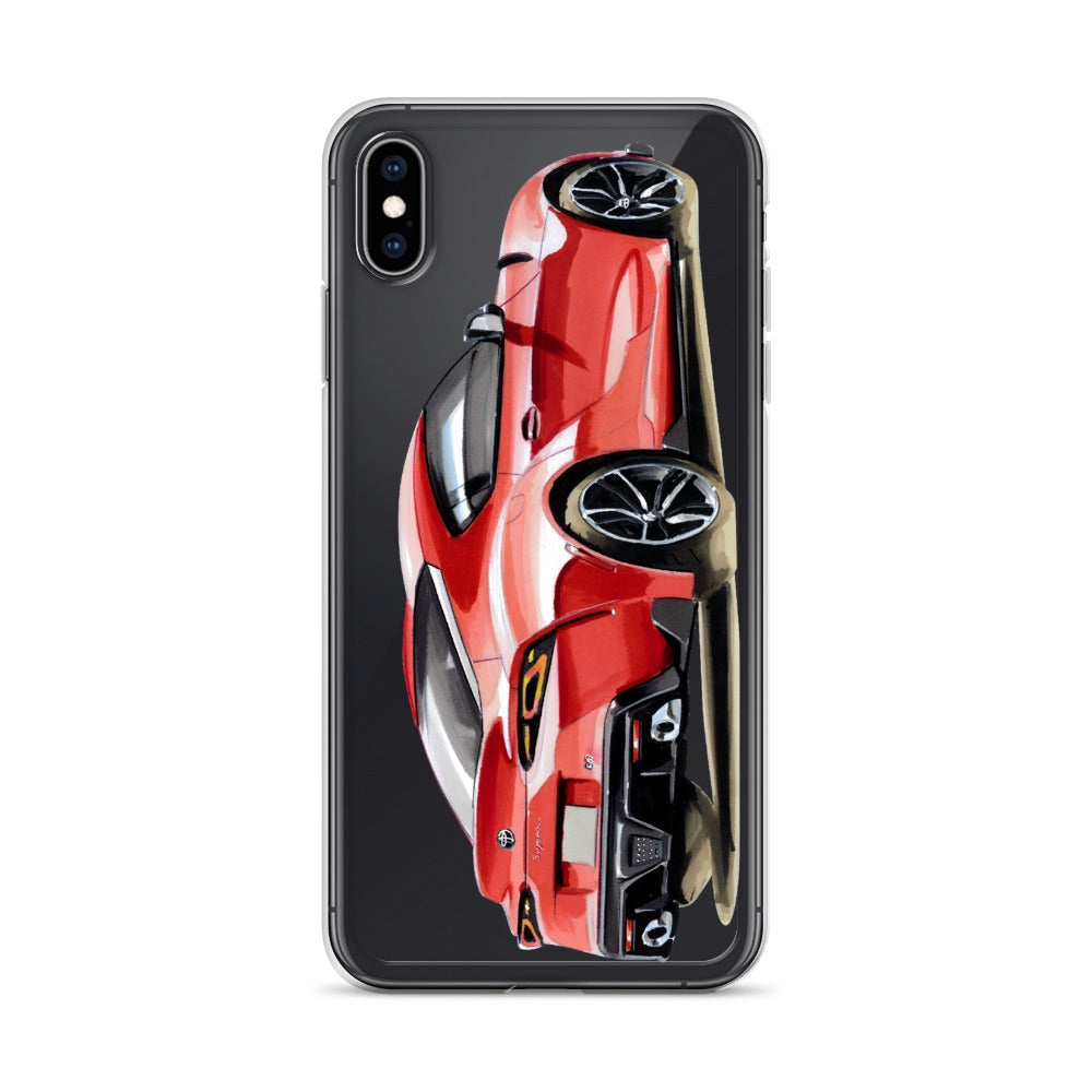 Supra MK5 | iPhone Case - Original Artwork by Our Designers - MAROON VAULT STUDIO